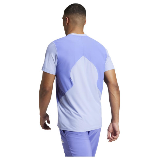 Adidas Ανδρική κοντομάνικη μπλούζα Own the Run Colorblock Aeroready Tee